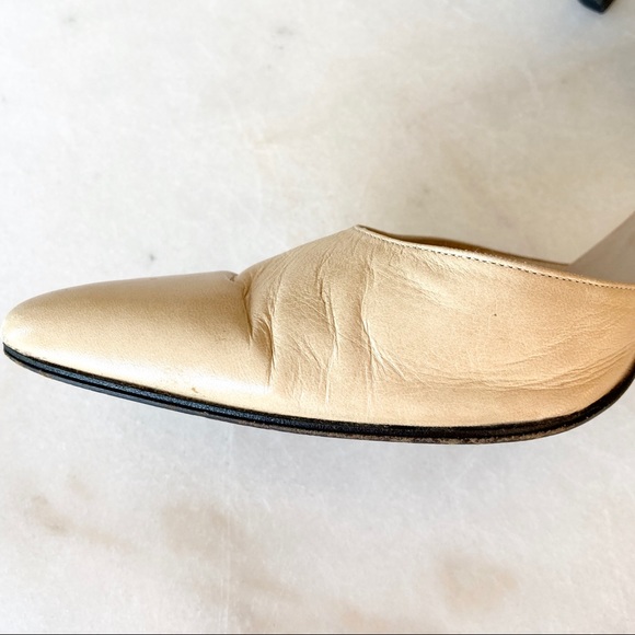 CHANEL D’Orsay Heels Cream Black Two Tone - Picture 8 of 10